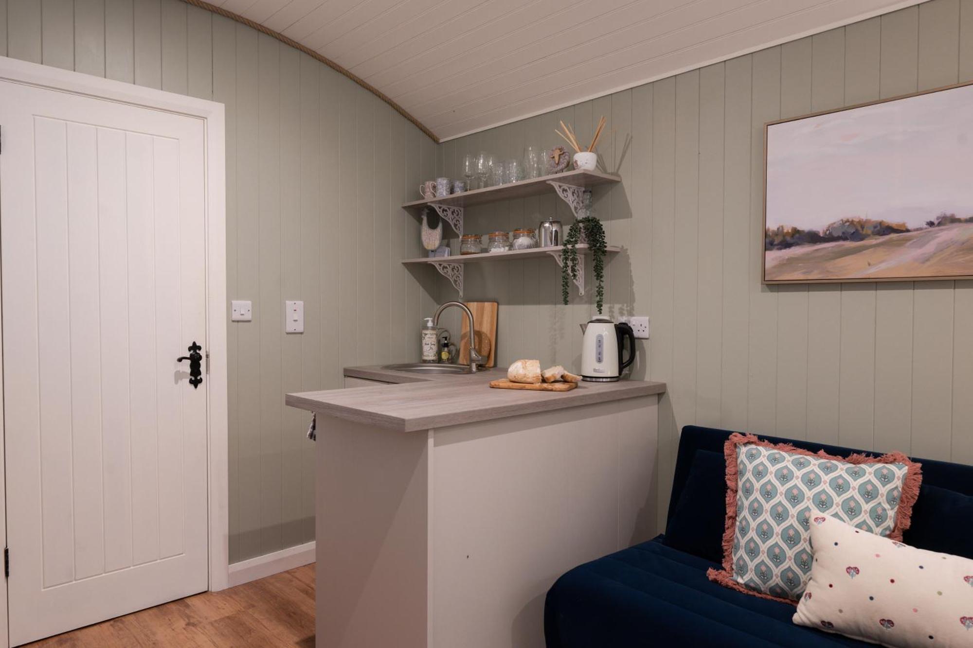 Barfield Shepherds Hut Magherafelt Buitenkant foto