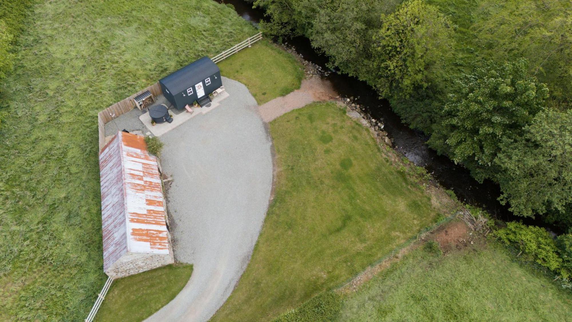 Barfield Shepherds Hut Magherafelt Buitenkant foto